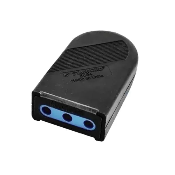 ENCHUFE HEMBRE NEGRO 10A